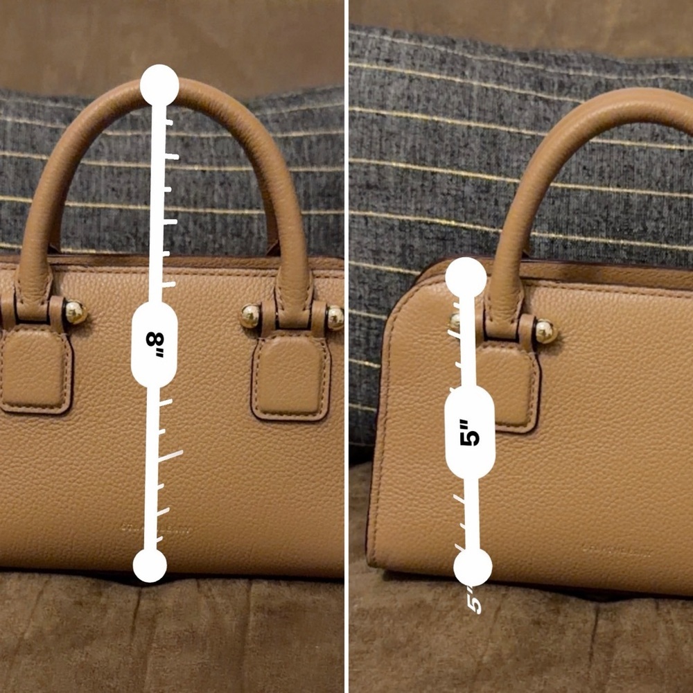 Strathberry Tan Crossbody Bag NWT 685$ - Picture 16 of 17